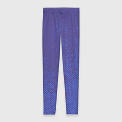 Леггинсы женские Джинс с потертостями-синий, цвет: 3D-принт