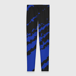 Леггинсы женские The color is black and blue, цвет: 3D-принт