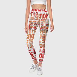 Леггинсы женские КролСпорт, цвет: 3D-принт — фото 2