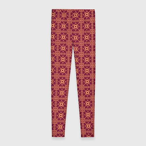 Женские легинсы Китайский флёр / 3D-принт – фото 2