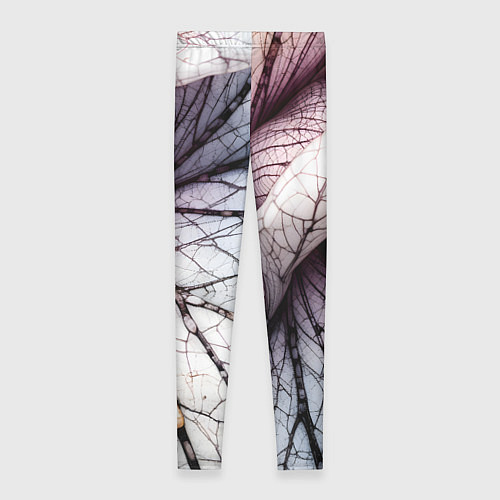 Женские легинсы Раскрытый цветок / 3D-принт – фото 2