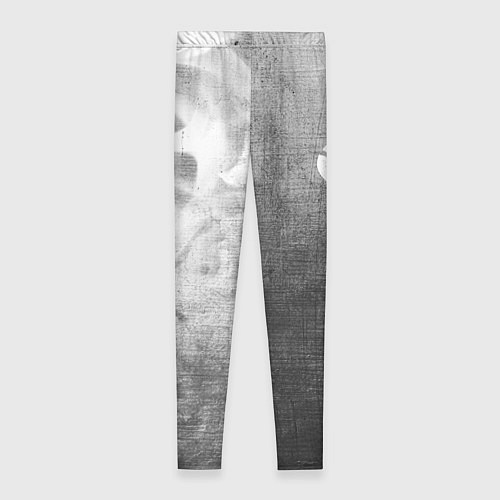 Женские легинсы Daewoo - grey gradient по-вертикали / 3D-принт – фото 2