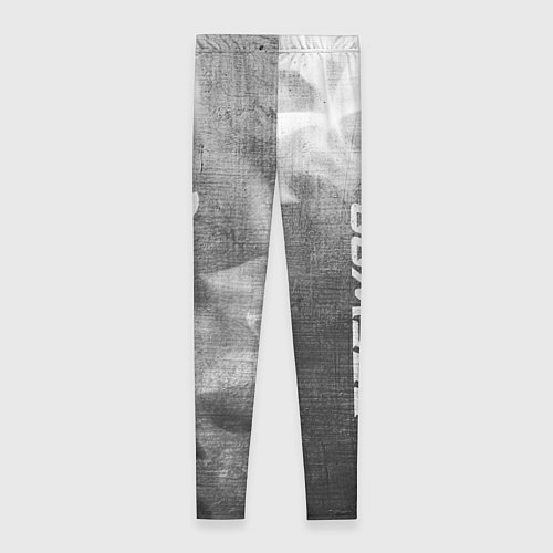 Женские легинсы Daewoo - grey gradient вертикально / 3D-принт – фото 2