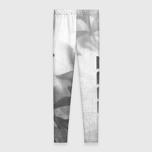 Женские легинсы Ford - white gradient вертикально / 3D-принт – фото 2