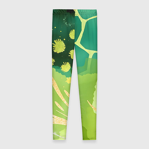 Женские легинсы Вдохновленный природой / 3D-принт – фото 2