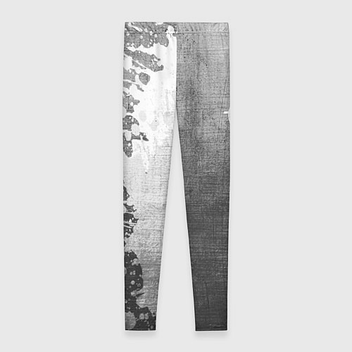 Женские легинсы Opel - grey gradient по-вертикали / 3D-принт – фото 2