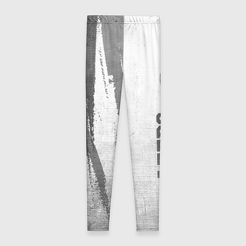 Женские легинсы Leeds United - white gradient по-вертикали / 3D-принт – фото 2