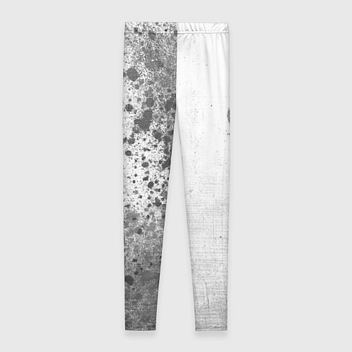 Женские легинсы God of War - white gradient по-вертикали / 3D-принт – фото 2