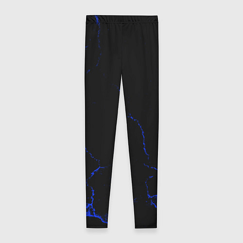 Женские легинсы Color black blue / 3D-принт – фото 2