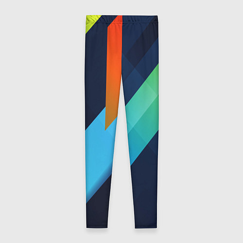 Женские легинсы Multicolored / 3D-принт – фото 2