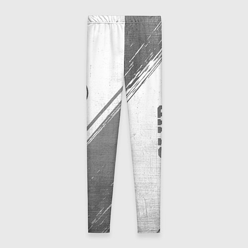 Женские легинсы Club Brugge - white gradient вертикально / 3D-принт – фото 2