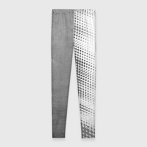 Женские легинсы Porsche - white gradient по-вертикали / 3D-принт – фото 2