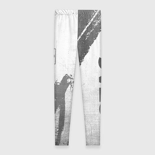 Женские легинсы GTA6 - white gradient вертикально / 3D-принт – фото 2