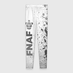 Леггинсы женские FNAF - white gradient по-вертикали, цвет: 3D-принт