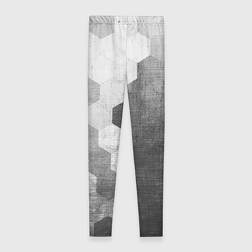 Женские легинсы The Sims - grey gradient по-вертикали / 3D-принт – фото 2