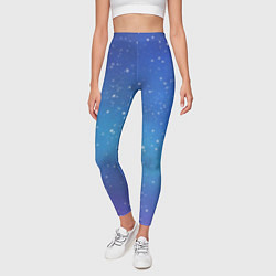 Леггинсы женские Ночное сияние, цвет: 3D-принт — фото 2