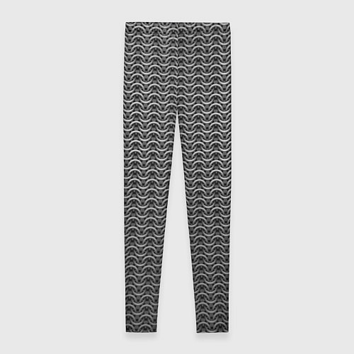 Женские легинсы Стальная кольчуга воинов / 3D-принт – фото 2