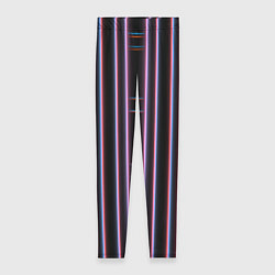 Женские легинсы Neon red blue black