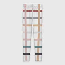 Леггинсы женские Плетенка пастельная, цвет: 3D-принт