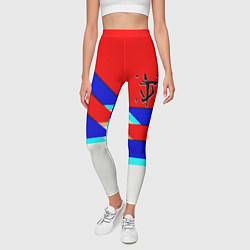 Леггинсы женские Doom geometry cyber sport, цвет: 3D-принт — фото 2