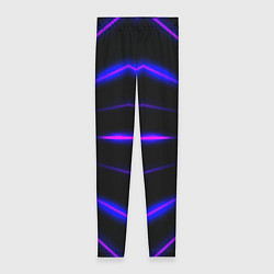 Леггинсы женские Color black neon, цвет: 3D-принт