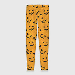 Женские легинсы Страшно веселый паттерн на Halloween