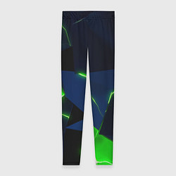Женские легинсы Neon tile green