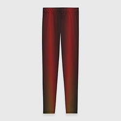 Женские легинсы Neon red orange lines