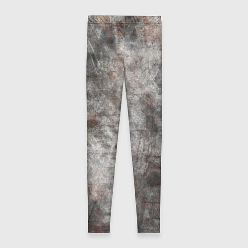 Женские легинсы Абстракция - gray stone / 3D-принт – фото 2