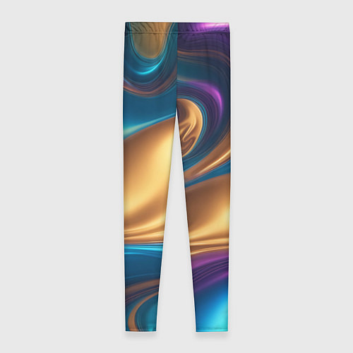Женские легинсы Сплавы разноцветные / 3D-принт – фото 2