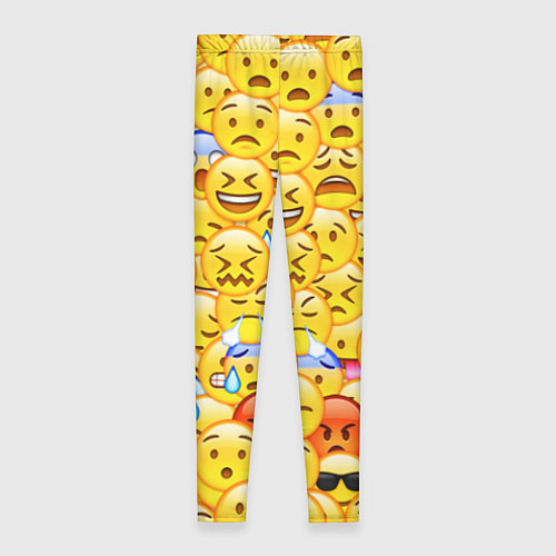 Женские легинсы Emoji / 3D-принт – фото 2