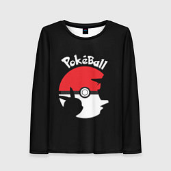 Женский лонгслив Pokeball