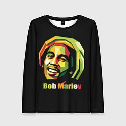 Женский лонгслив Bob Marley Smile