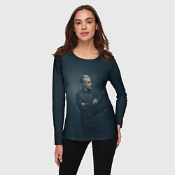 Лонгслив женский Доктор в рубашке, цвет: 3D-принт — фото 2