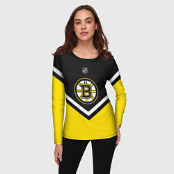 Лонгслив женский NHL: Boston Bruins, цвет: 3D-принт — фото 2