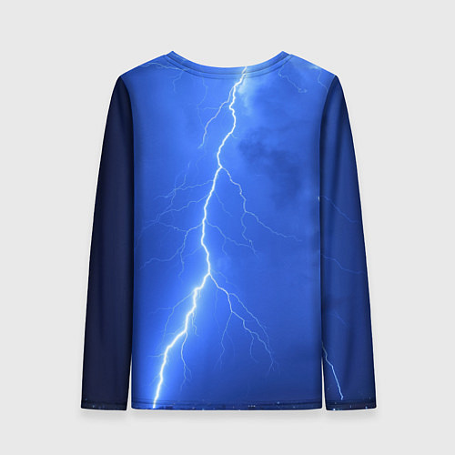 Женский лонгслив Nirvana: Lightning / 3D-принт – фото 2