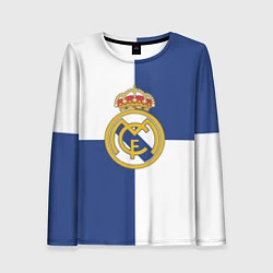 Женский лонгслив Real Madrid: Blue style