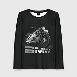 Женский лонгслив Мотоцикл BMW