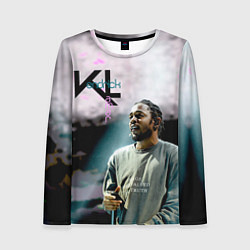 Лонгслив женский KL: Kendrick Lamar, цвет: 3D-принт