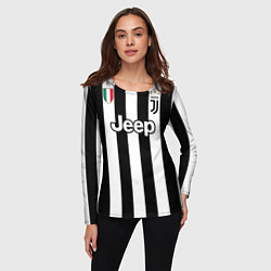 Лонгслив женский Juventus FC: Higuain Home 17/18, цвет: 3D-принт — фото 2