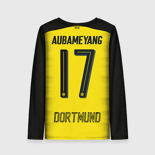 Женский лонгслив BVB FC: Aubameyang Away 17/18 / 3D-принт – фото 2