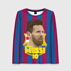 Женский лонгслив FCB Lionel Messi