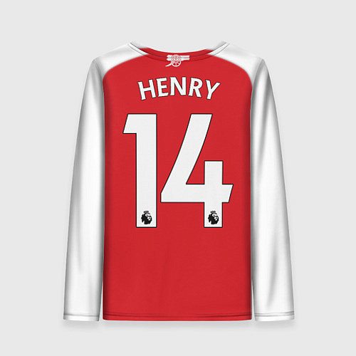 Женский лонгслив FC Arsenal: Henry Home 17/18 / 3D-принт – фото 2