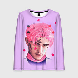 Женский лонгслив Lil Peep: Pink Edition