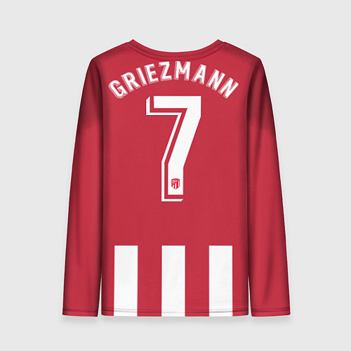 Женский лонгслив FC Atletico Madrid: Griezmann Home 18/19 / 3D-принт – фото 2