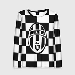Женский лонгслив FC Juventus: W&B Grid