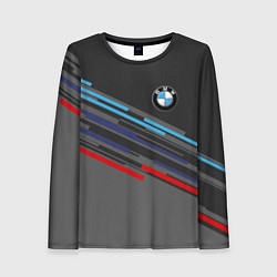 Лонгслив женский BMW BRAND COLOR, цвет: 3D-принт