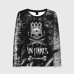 Женский лонгслив In Flames: Skeleton King