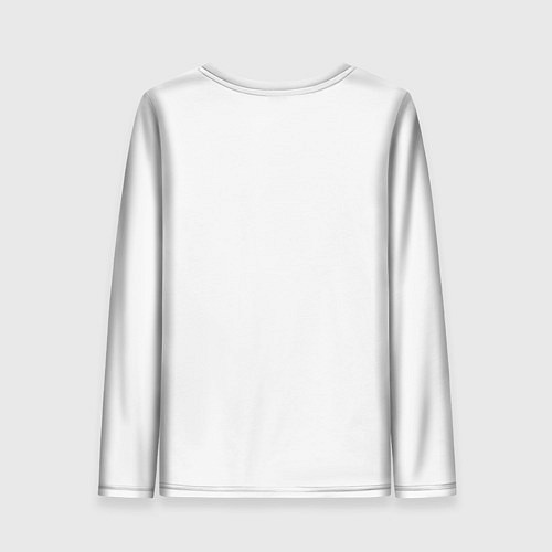 Женский лонгслив Sarcasm хим элемент надпись / 3D-принт – фото 2