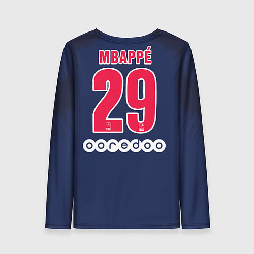 Женский лонгслив FC PSG: Mbappe Home 18-19 / 3D-принт – фото 2